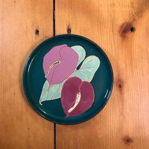 Hand Painted Brazilian Ceramic Plate
